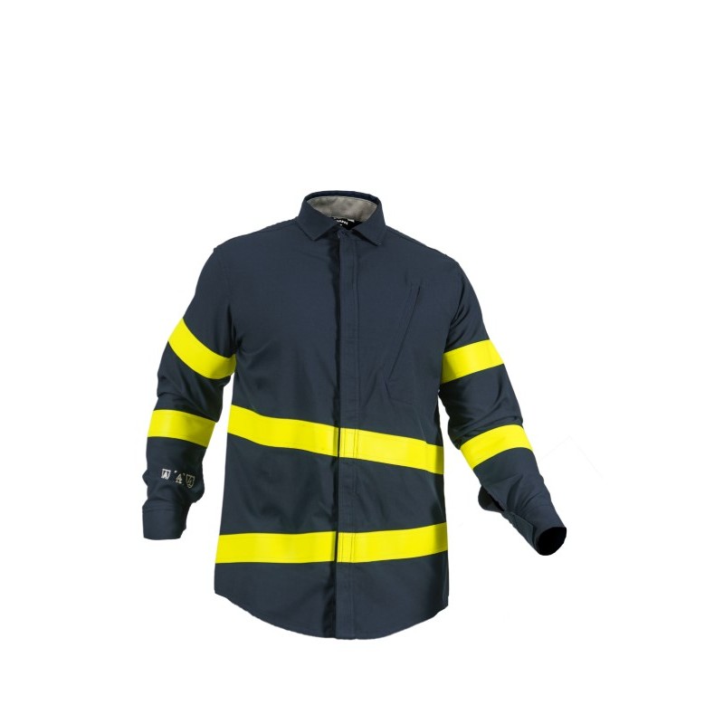 Camisa Multirriesgo Alta Visibilidad HOMBRE KINGSMANN FIRELIGHT combinado, Navy