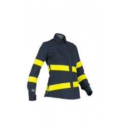 Camisa Multirriesgo Alta Visibilidad MUJER KINGSMANN FIRELIGHT combinado, Navy 2