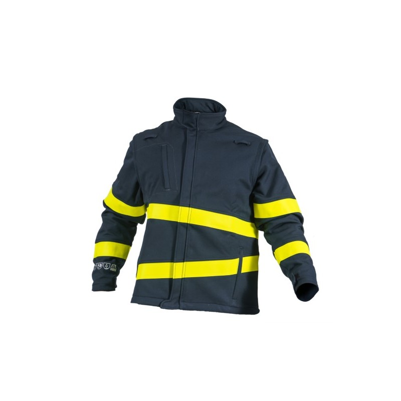 Polar Softshell Multirriesgo Alta Visibilidad HOMBRE FIRELIGHT combinado navy