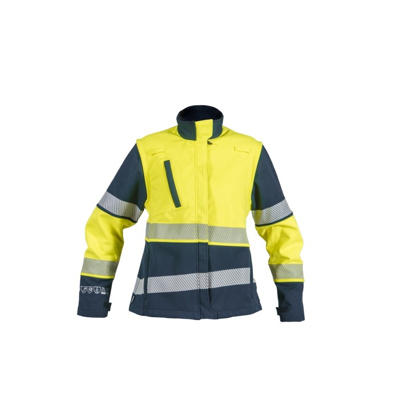 Polar Softshell Multirriesgo Alta Visibilidad MUJER FIRELIGHT bicolor...