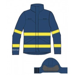 Parka Multirriesgo Alta Visibilidad HOMBRE KINGSMANN FIRELIGHT combinado navy