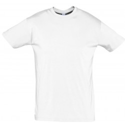 Camiseta laboral manga corta HOMBRE con cuello redondo REGENT Blanco, PLAZO...