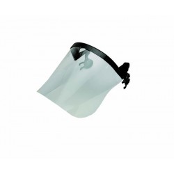 Pantalla facial incolora CENTURION S592 Acetato para salpicaduras químicas