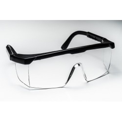 Gafa de policarbonato transparente con protección lateral KINGSMANN COVER 1