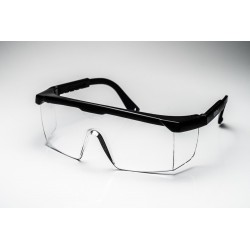 Gafa de policarbonato transparente con protección lateral KINGSMANN COVER 4