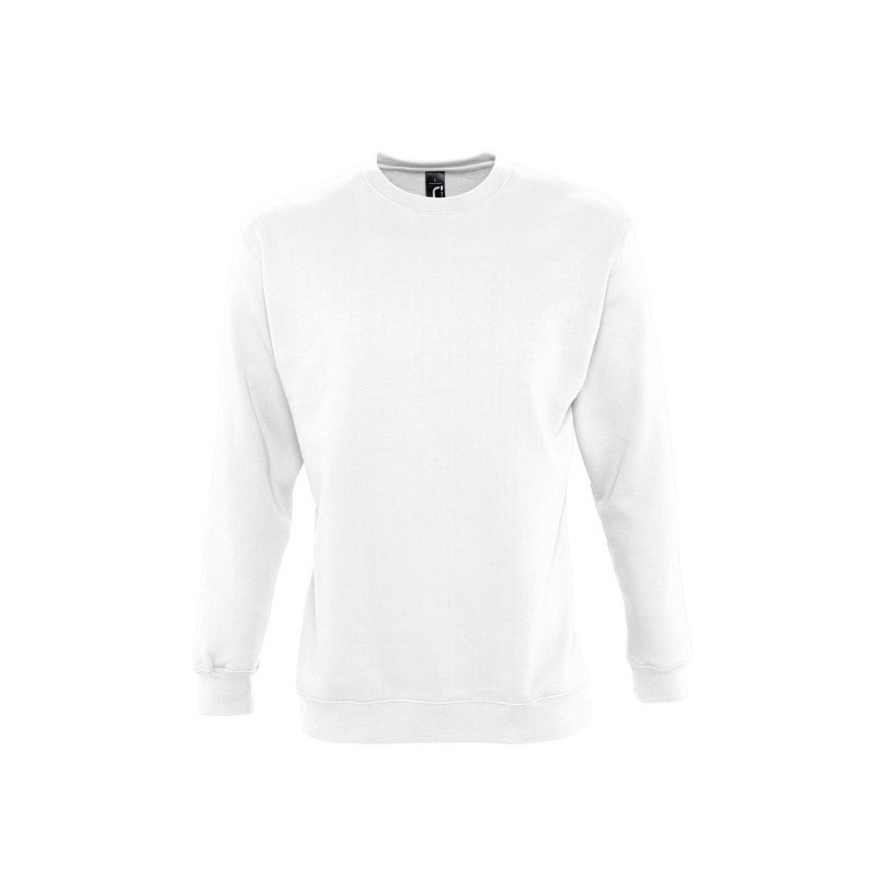 Sudadera laboral Unisex NEW SUPREME Blanco, PLAZO 10-15 días