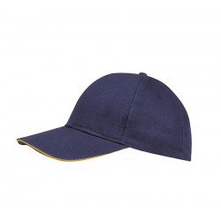 Gorra laboral básica 6 paneles BUFFALO Azul Marino