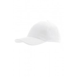 Gorra laboral básica 6 paneles BUFFALO Blanco