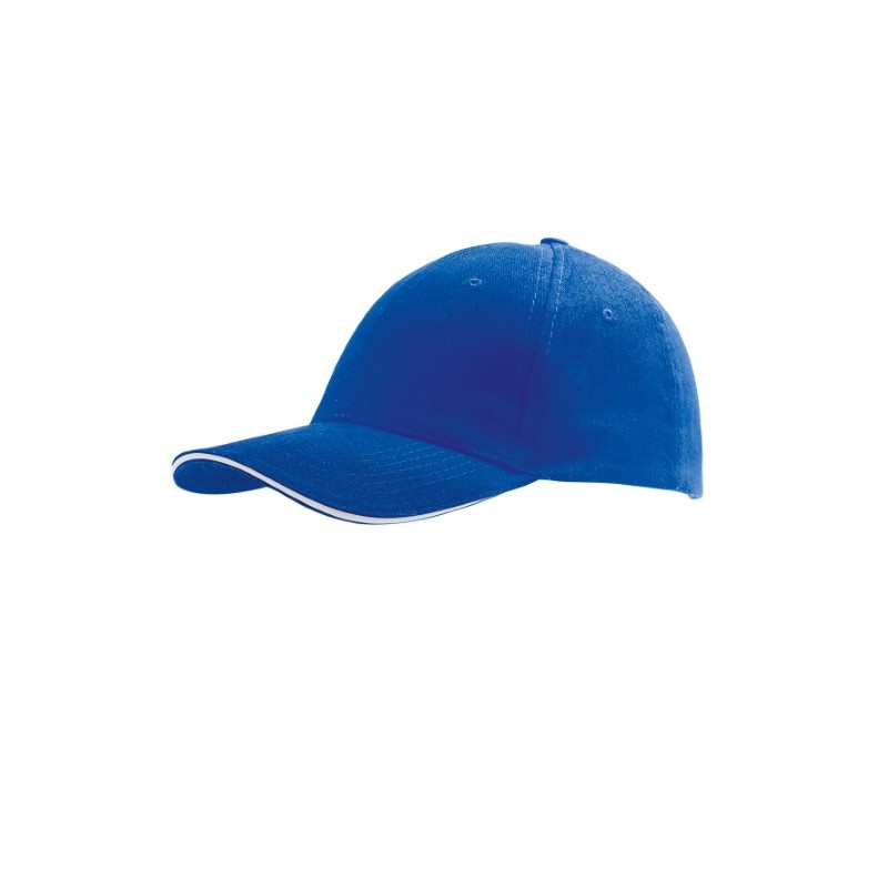 Gorra laboral básica 6 paneles BUFFALO Azulina, CONSULTAR PLAZO
