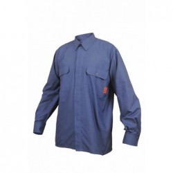 Camisa contra arco eléctrico azul ARCTEX