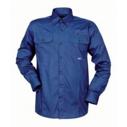 Camisa laboral MUJER marino ELASTIS