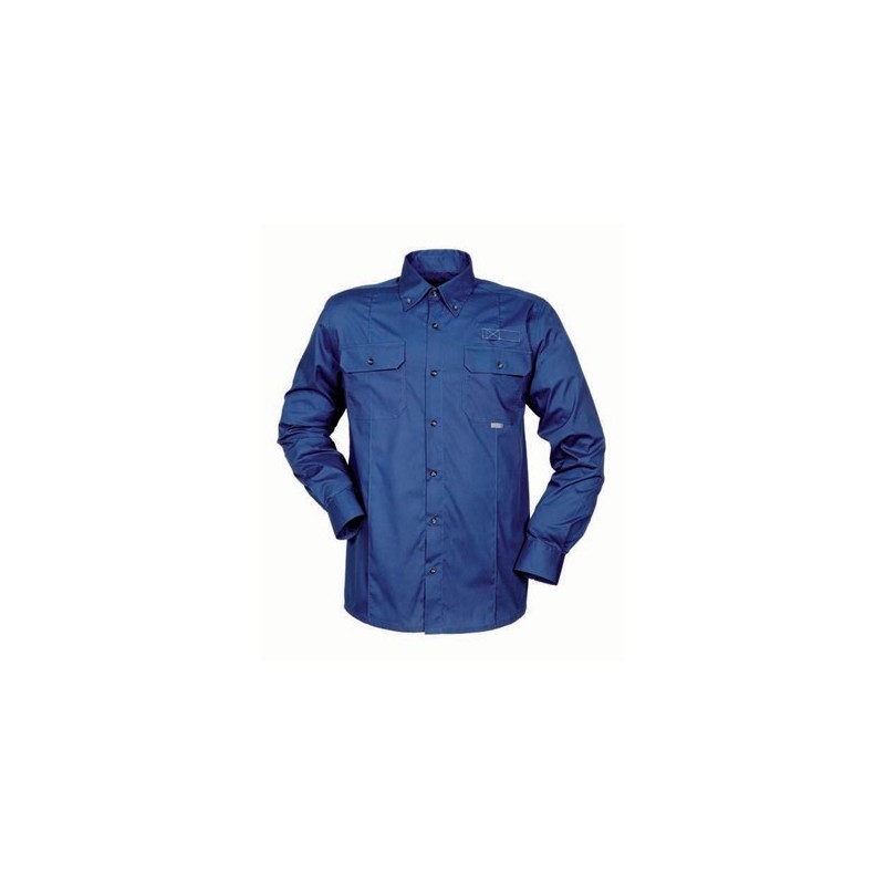 Camisa laboral HOMBRE marino ELASTIS